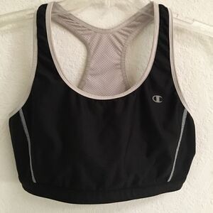 Champion reversible black/gray sports bra XS‎